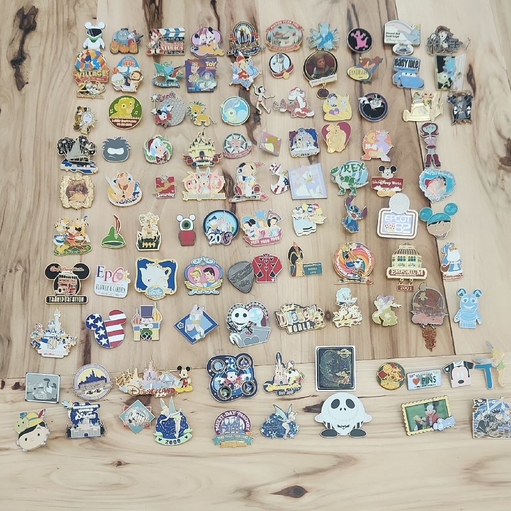 99 Colorful Disney Pins